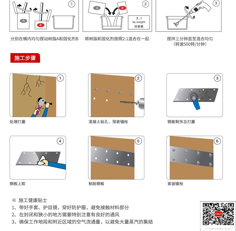 包钢雅安粘钢加固施工过程